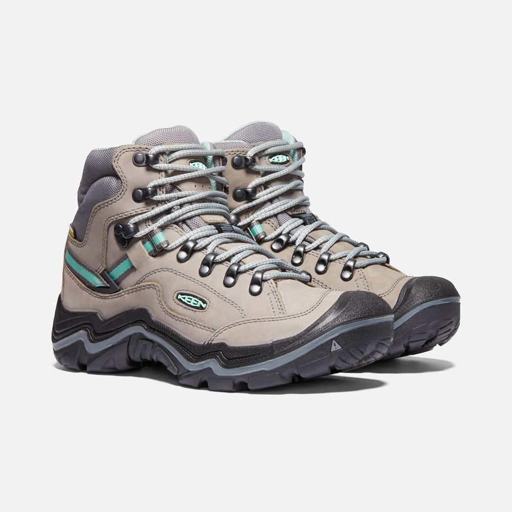 Keen Outdoor Bot Kadın Gri - Durand Ii Waterproof - Türkiye MHXU67928